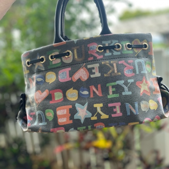 Dooney & Bourke Multicolor Canvas Tote - Picture 3 of 5